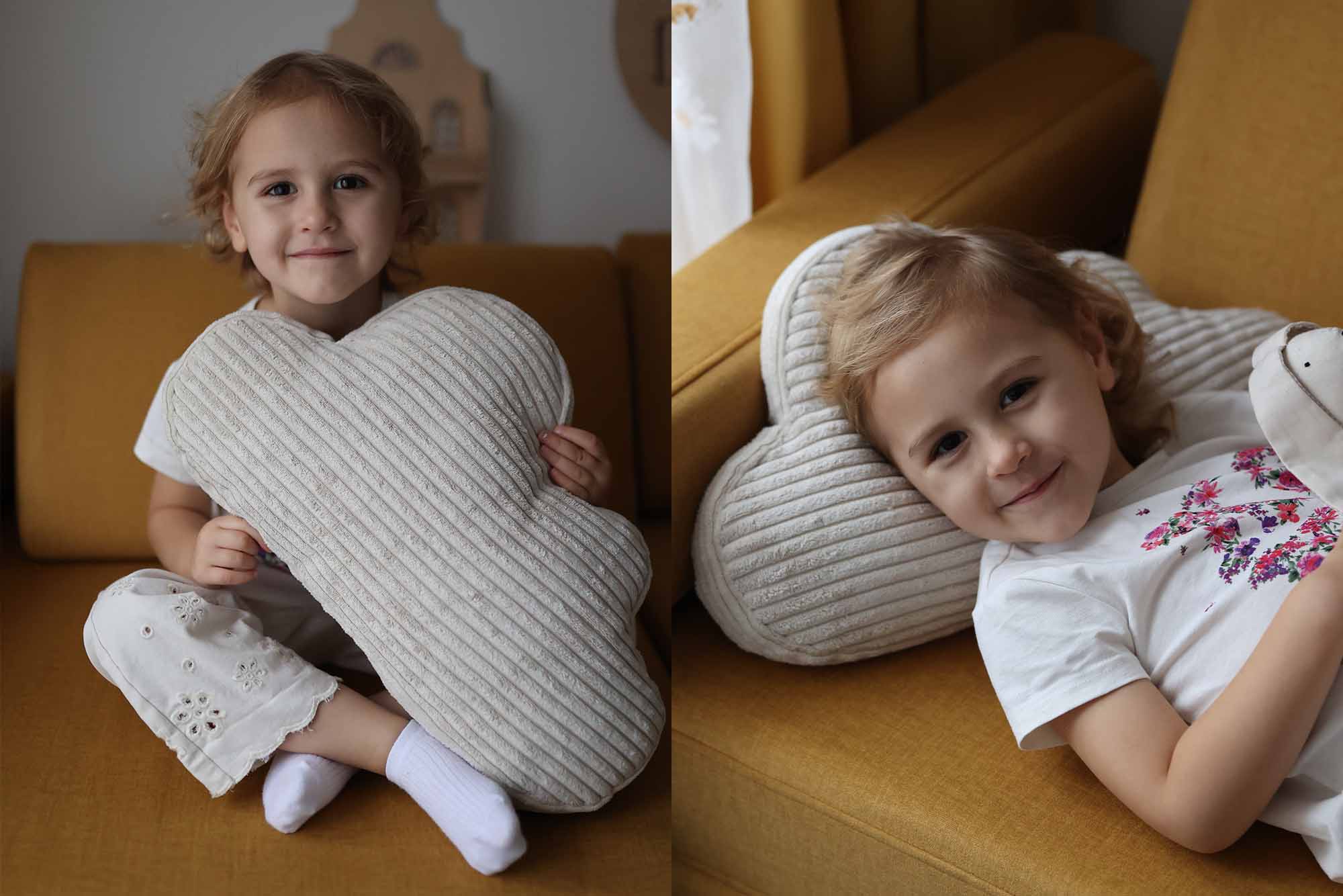 Shappy Cloud Cushion Corduroy Vanilla