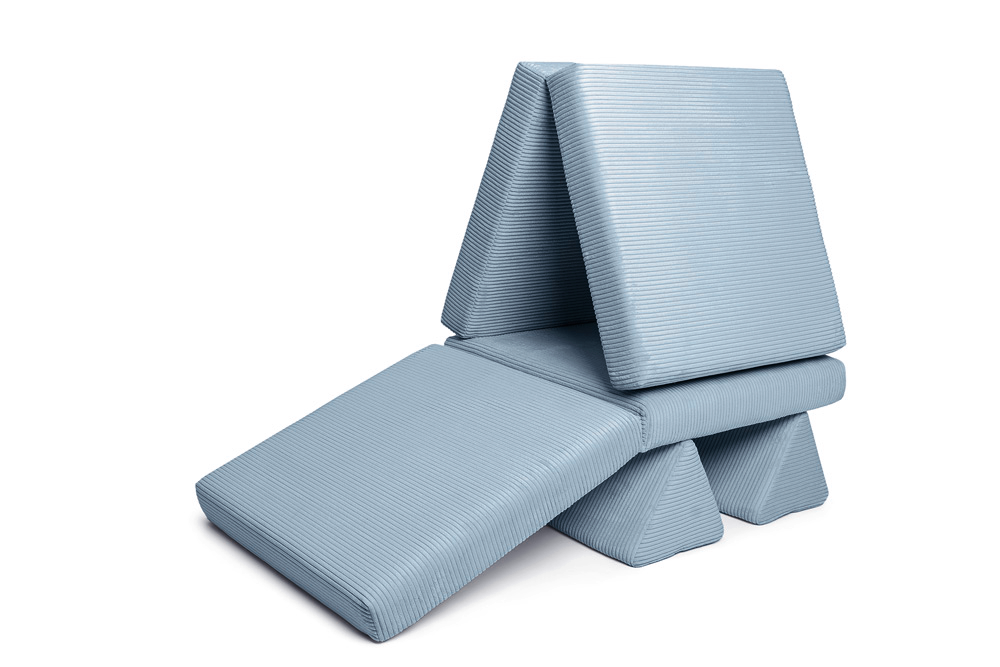 Shappy Play Sofa Pure Corduroy Sky Sugar