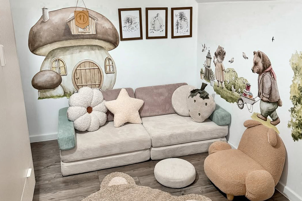 Shappy Play Sofa Pure Corduroy Lollipop