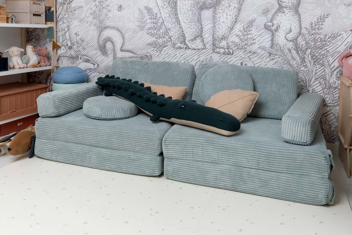 Shappy Play Sofa Pure Corduroy Peppermint