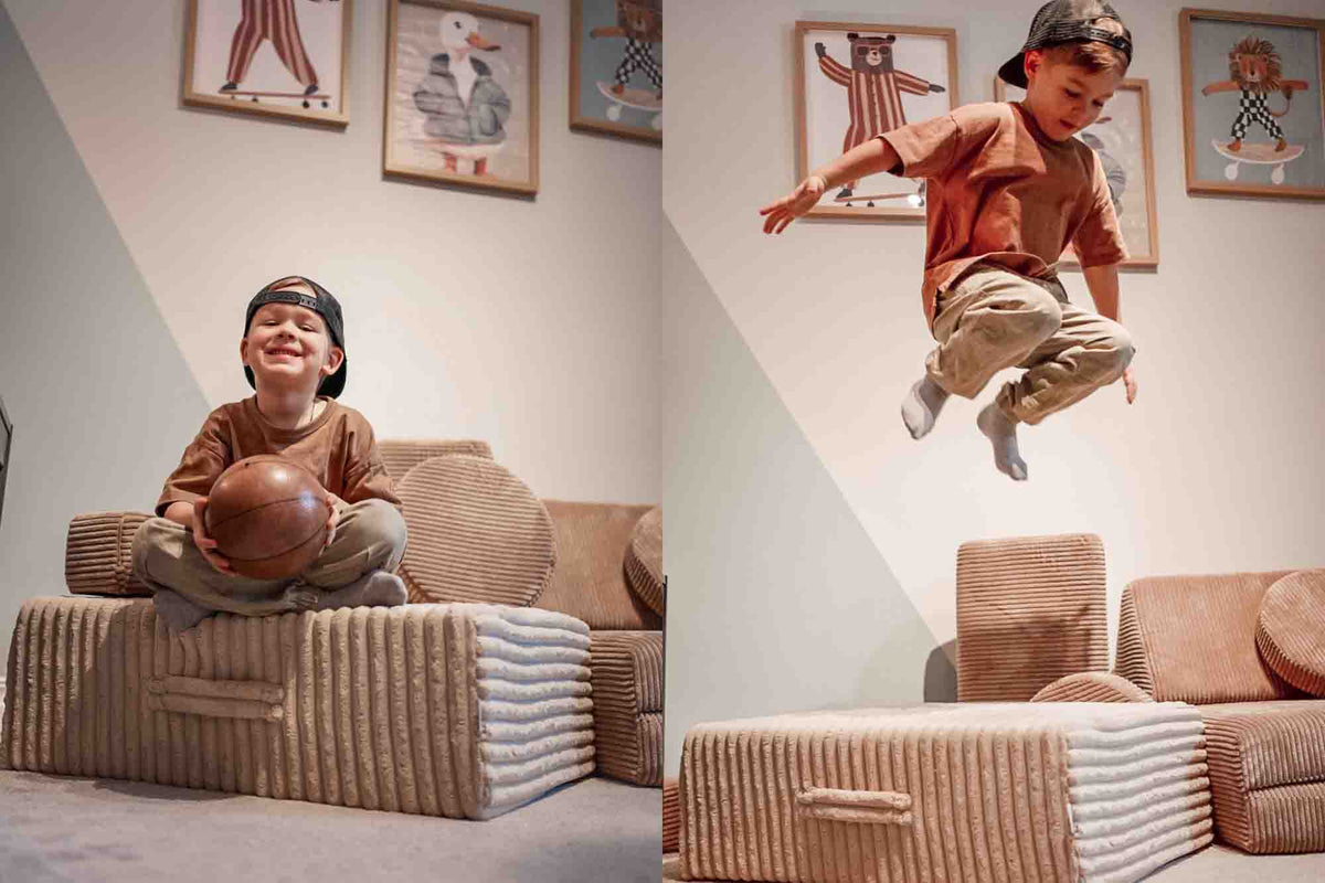 Shappy Trampoline Pure Corduroy Waffle Brown Sugar